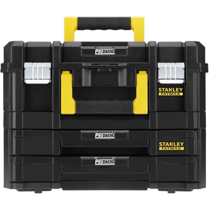 STANLEY FATMAX PRO-STACK™ 2-delige gereedschapsset - FMST1-71981 - 2 handgrepen - 2 laden - 21,5 L