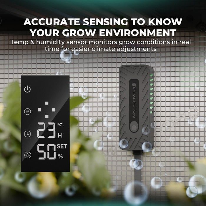 Humidificateur Ultrasonique à Brouillard Froid de 6L Mars Hydro avec Contrôle Smart APP via iControl 2