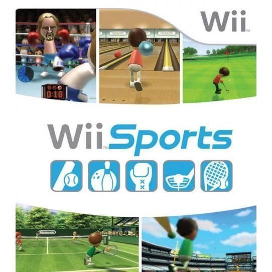 Consola Nintendo Wii negra - Paquete Wii Sports - Nintendo - Inalámbrica - Coleccionista