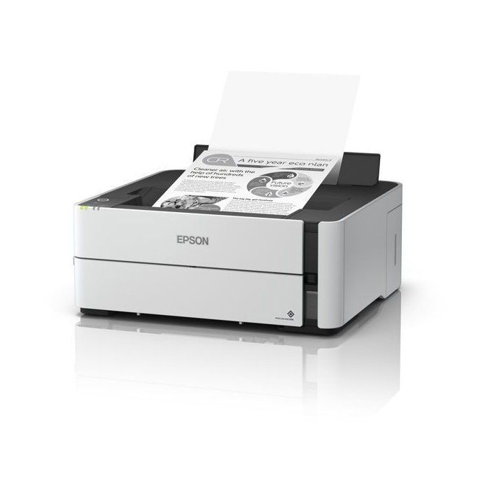 Impresora de inyección de tinta Epson ET-M1180 - Monocromo - Velocidad de impresión monocromática de 39 ppm - 1200 x 2400 ppp