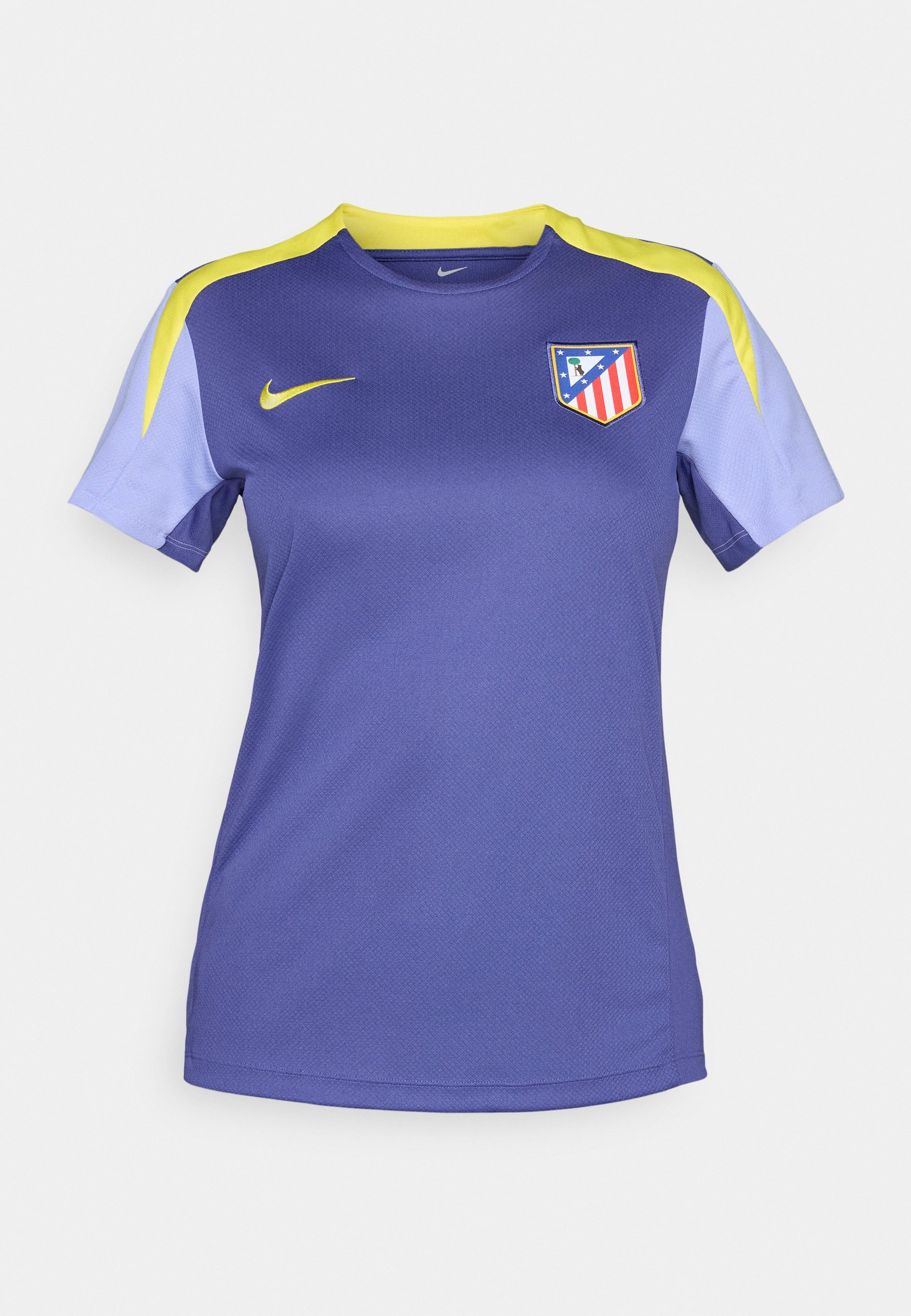 Nike Performance ATLETICO MADRID STRIKE TOP - Clubkleding - donkerpaars stof/licht distel/levendig geel
