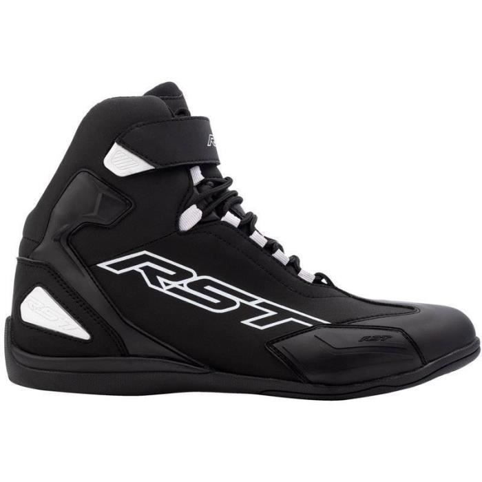Botas de moto RST Sabre - negro/blanco - talla 44