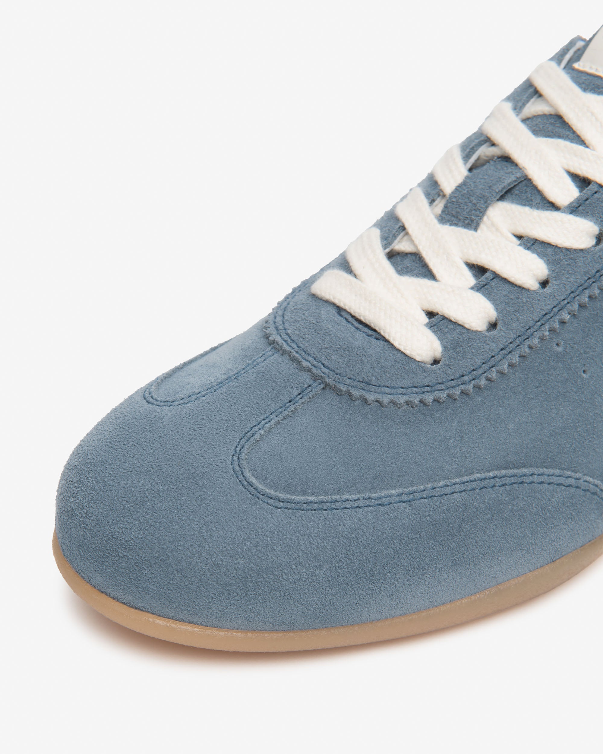  Damen-Sneaker aus Wildleder und Leder