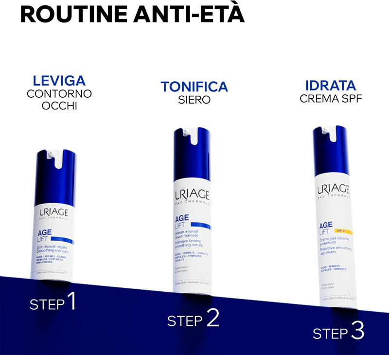 Uriage Age Lift Protective Smoothing Day Cream SPF30 Denný krém proti vráskam a pigmentovým škvrnám