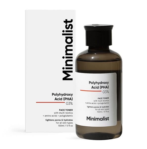 Minimalistické pleťové tonikum s PHA, stahuje póry a hydratuje pleť
