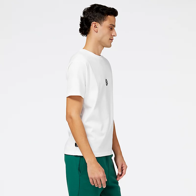 Férfi NB Hoops Essentials Fundamental póló – FEHÉR
