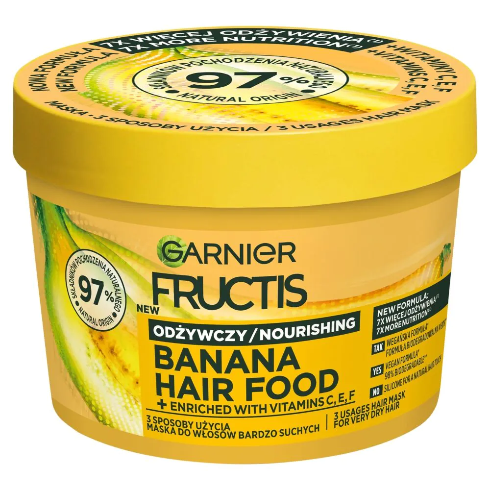 Fructis Hair Food Banana Maska regenerująca do włosów
