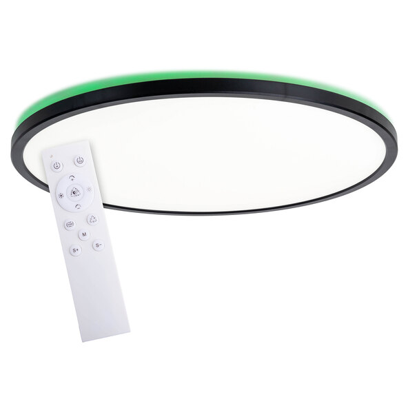 Φωτιστικό οροφής LED CARLO με οπίσθιο φωτισμό RGB, Ø 54 cm