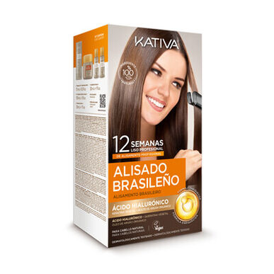 Kativa Hyaluronic Brasiliansk Rettesett med hyaluronsyre (1 enhet)