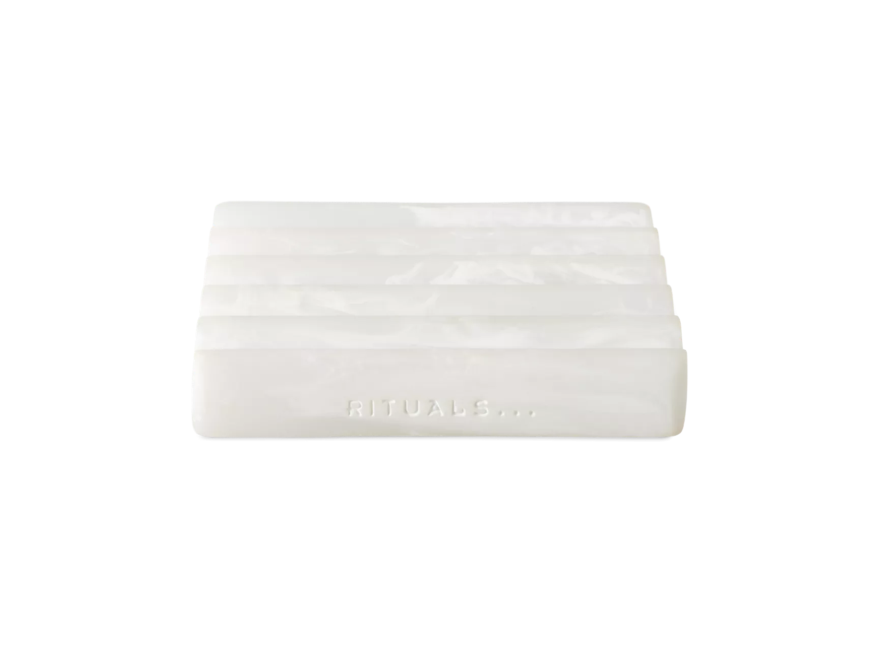 Jabonera Dumeure, color blanco marfil.