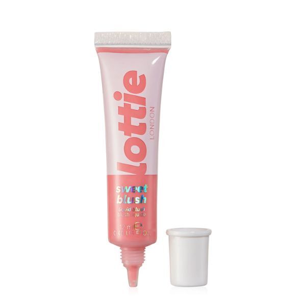 Lottie London Sweet Blush nestemäinen poskipuna, vaaleanpunainen