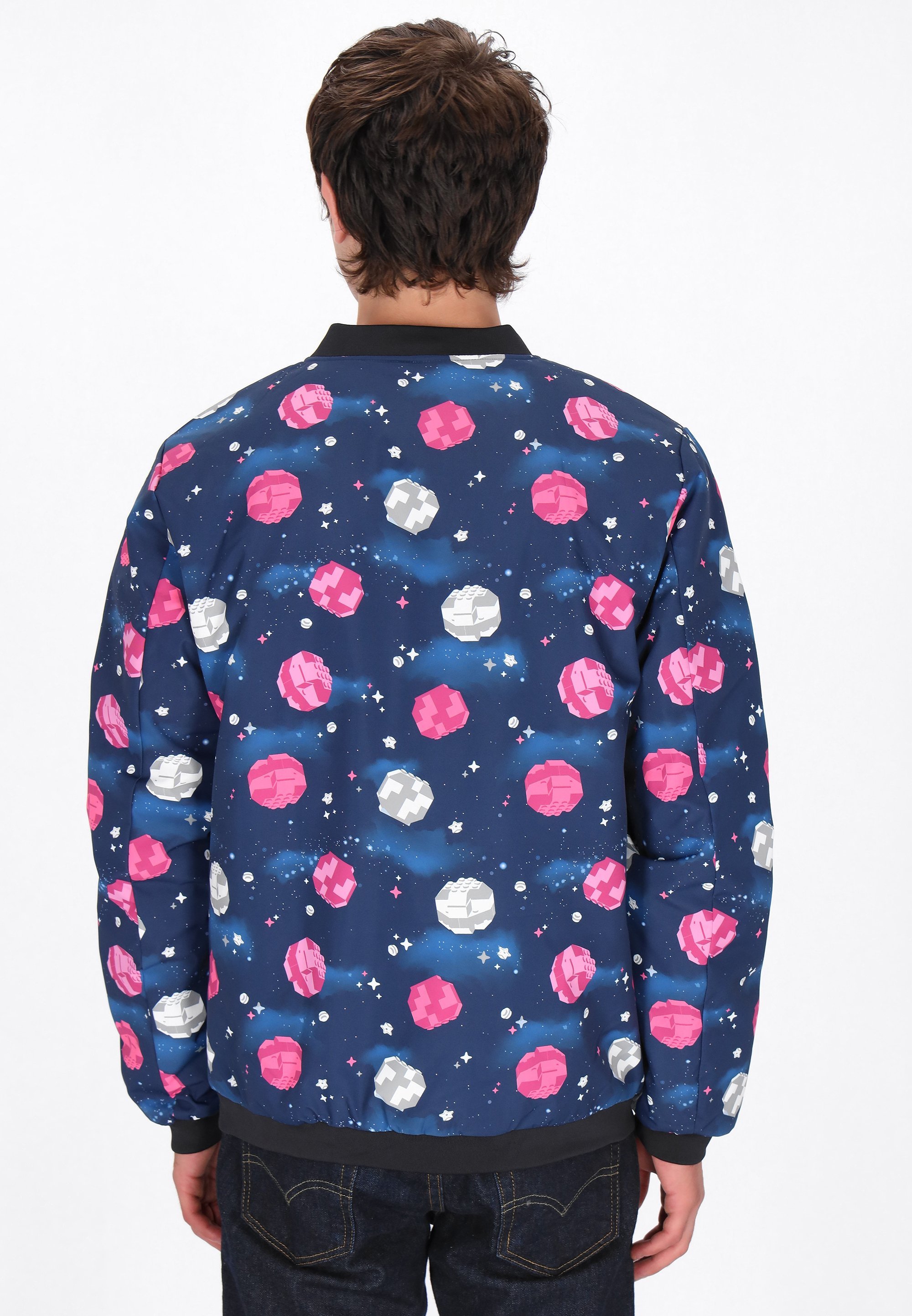Blouson aviateur Mo - bleu marine multicolore