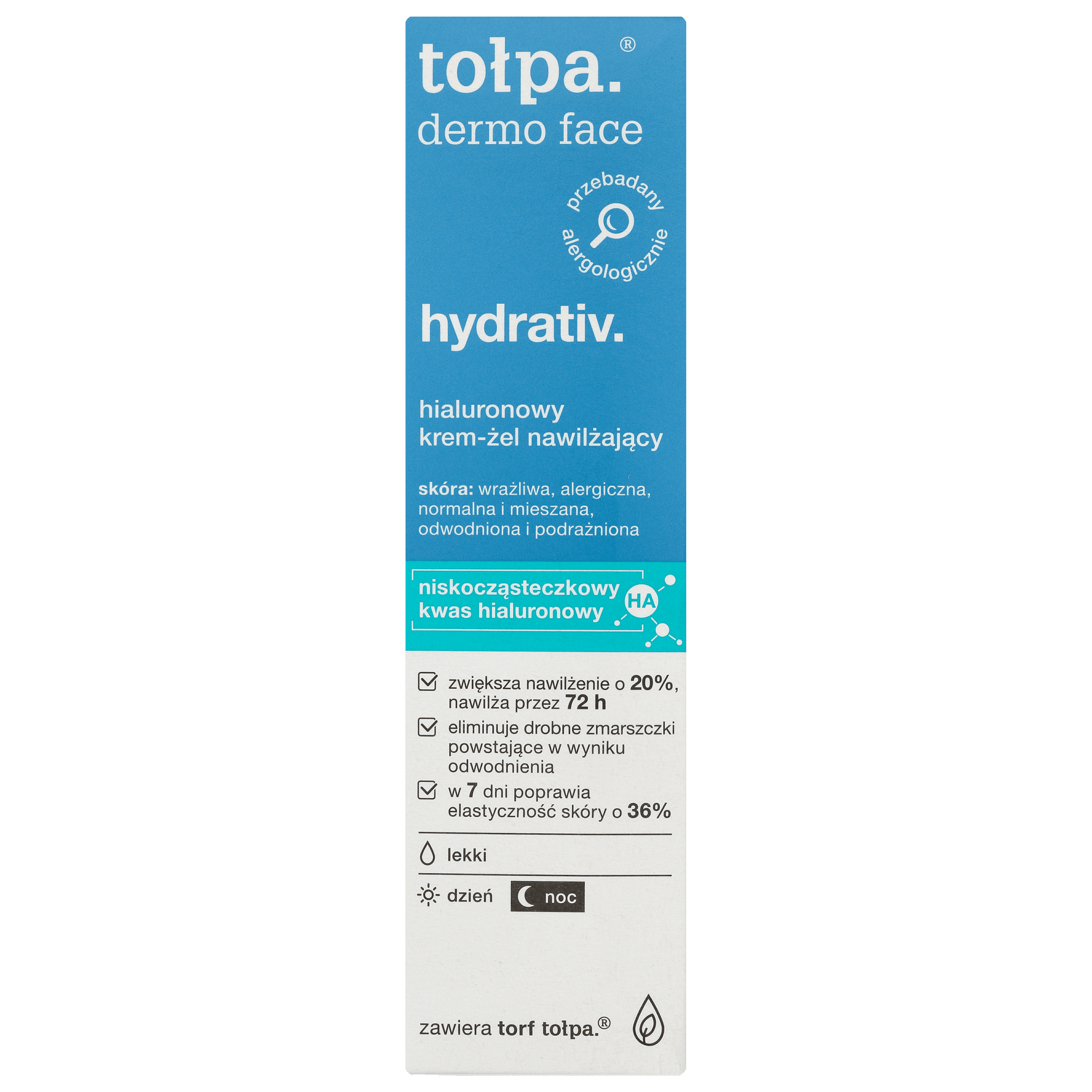 Tołpa eye cream-gel with moisturizing and relaxing effect 10ml Dermo Face Hydrativ