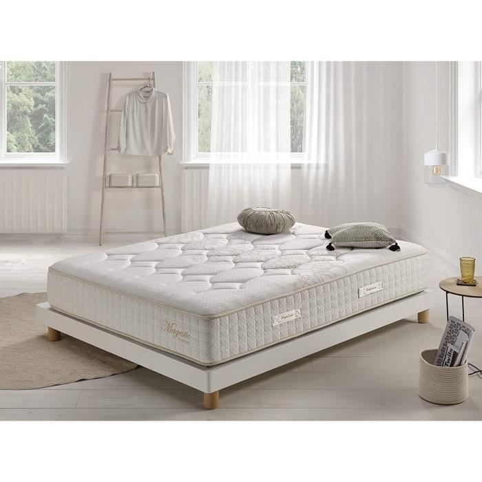 SIMPUR RELAX - Mattress 140x200 cm - Magestic®. Pocket springs with memory foam. 30 cm thick. With 9 different layers