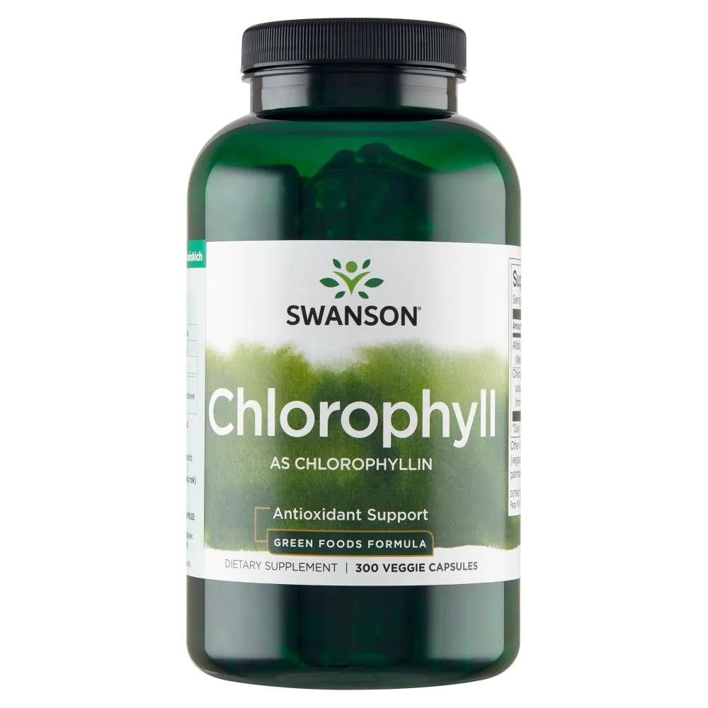 Swanson Chlorofil 60 mg Kapsułki