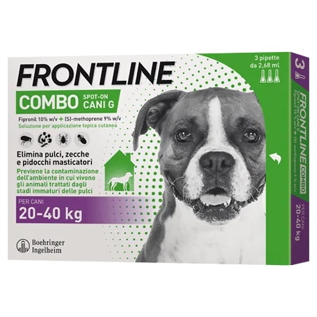 FRONTLINE Combo Frontline pour chiens de 20 à 40 kg