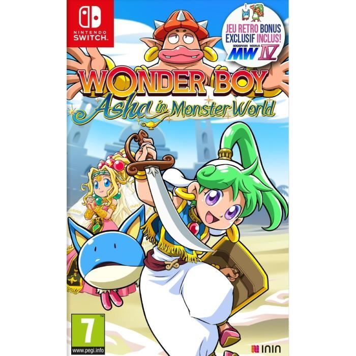 Wonderboy Asha in Monster World Switch Game