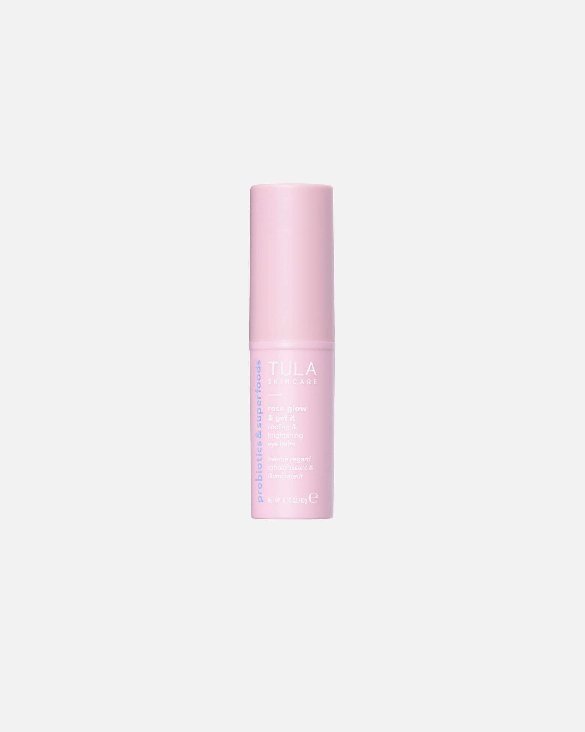 TULA Očný balzam s probiotikami a superpotravinami Rose Glow & Get It - 10 g