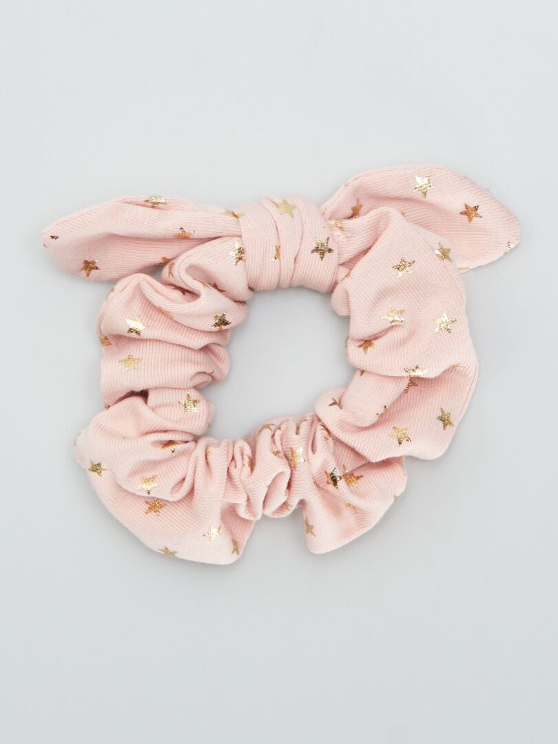 Conjunto de 2 elásticos de cabelo - ROSA