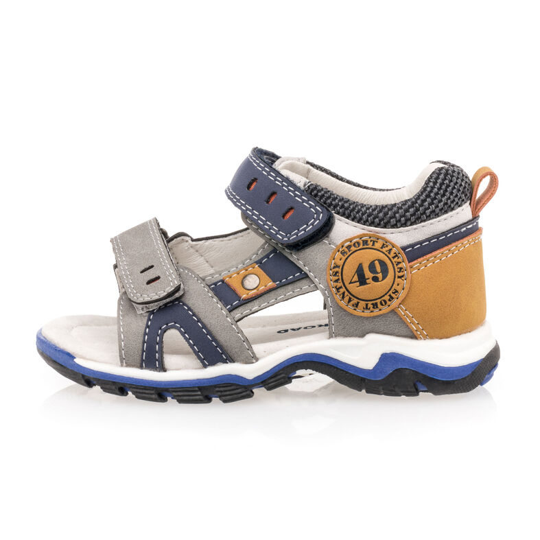 graue Sandalen/offene Schuhe für Jungen