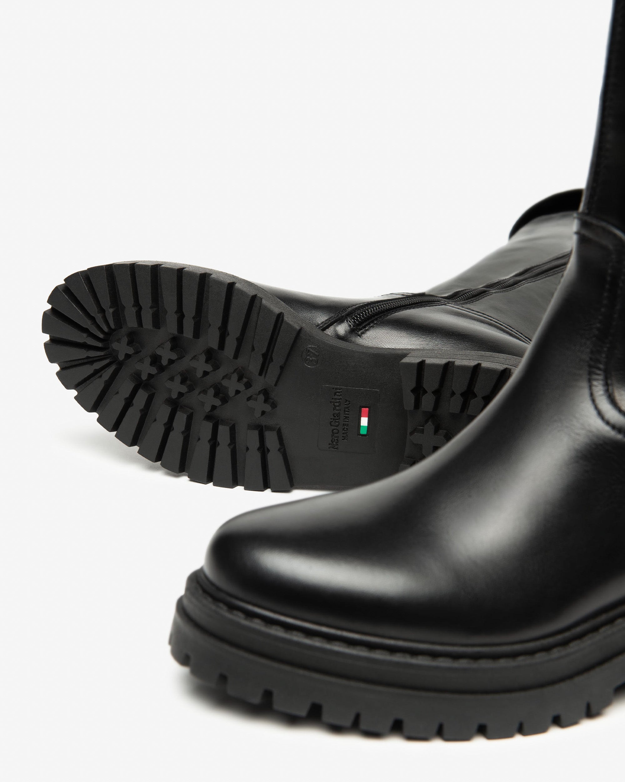  Damen-Lederstiefel