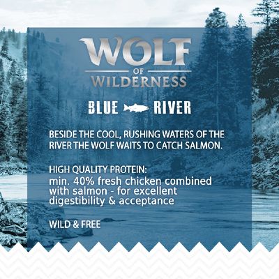 Wolf of Wilderness Trockenfutter-Probepackung für Hunde