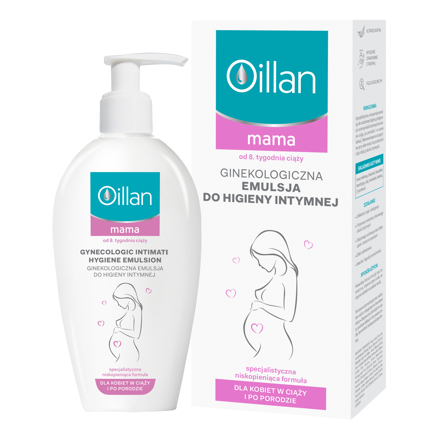 Oillan intim hygiejne emulsion 200ml Intima