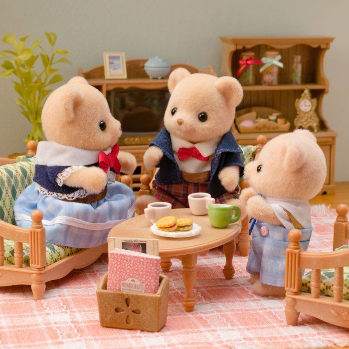 La famiglia dell'Orso Biscotto - SYLVANIAN FAMILIES - Famiglie - Età 3+