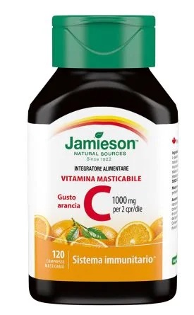 JAMIESON Jamieson Vitamine C 1000 mg Sinaasappel 120 tabletten