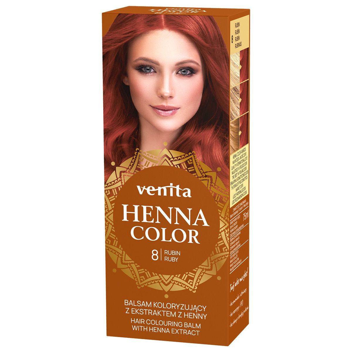 Venita naturlig henna hårfargebalsam Chna 4 30g Hennafarge