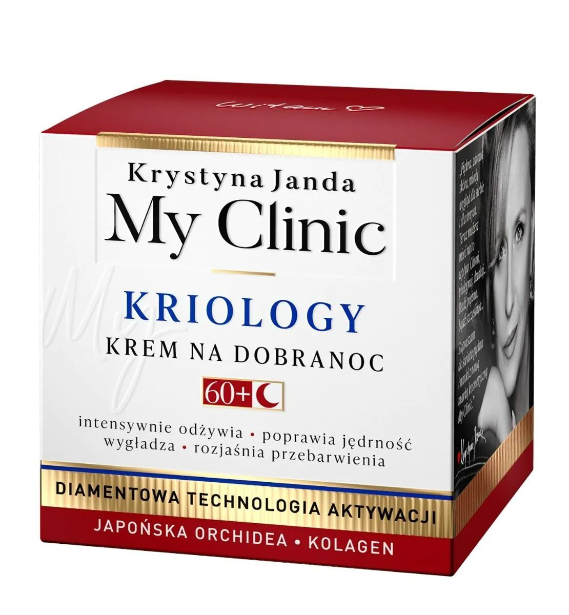 Janda My Clinic Kriology 60+ Krem na dobranoc