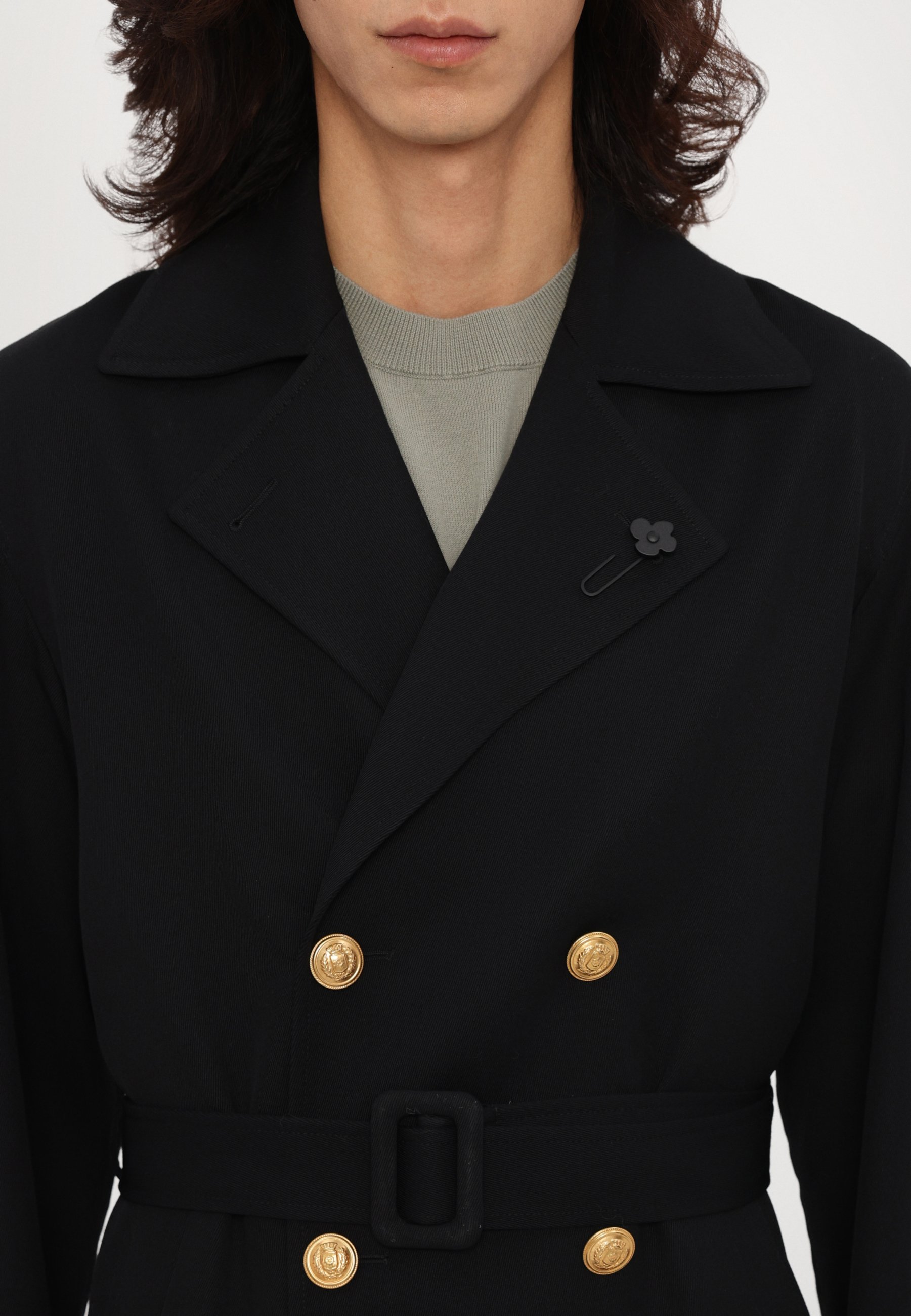 Manteau LARDINI ADRIEL - Manteau classique - noir