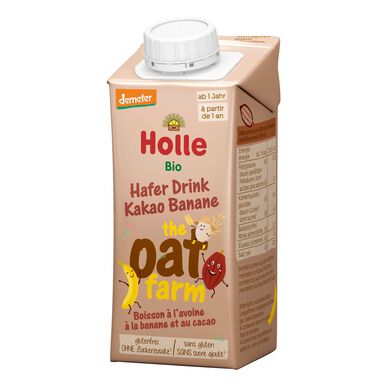 Holle Baby Drink Havermout met Banaan en Cacaopuree 200 ml 200 ml
