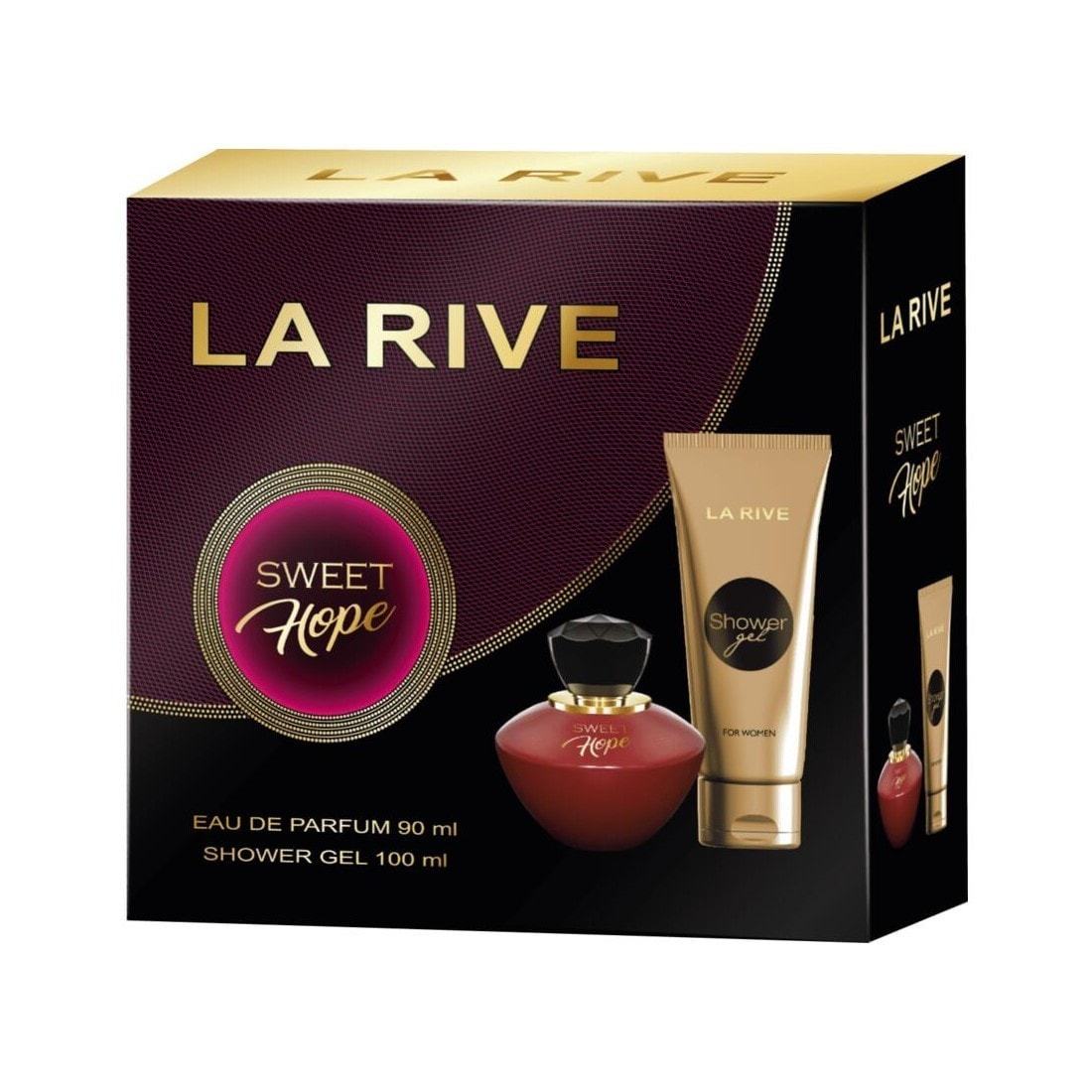 La Rive set mirisa “Sweet Hope” – 90 ml Eau de Parfum + 100 ml Gel za tuširanje – 1 komad