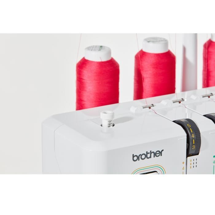 Máquina de recubrir - BROTHER - CV3440 - 4, 3 y 2 hilos - Brazo libre - Amplia área de trabajo