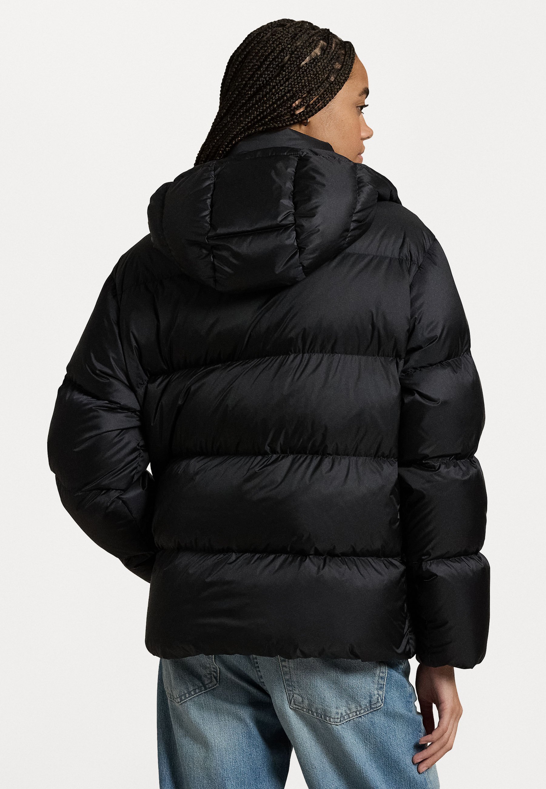 Jaqueta acolchoada de plumas repelente à água Polo Ralph Lauren - Jaqueta de plumas - preta