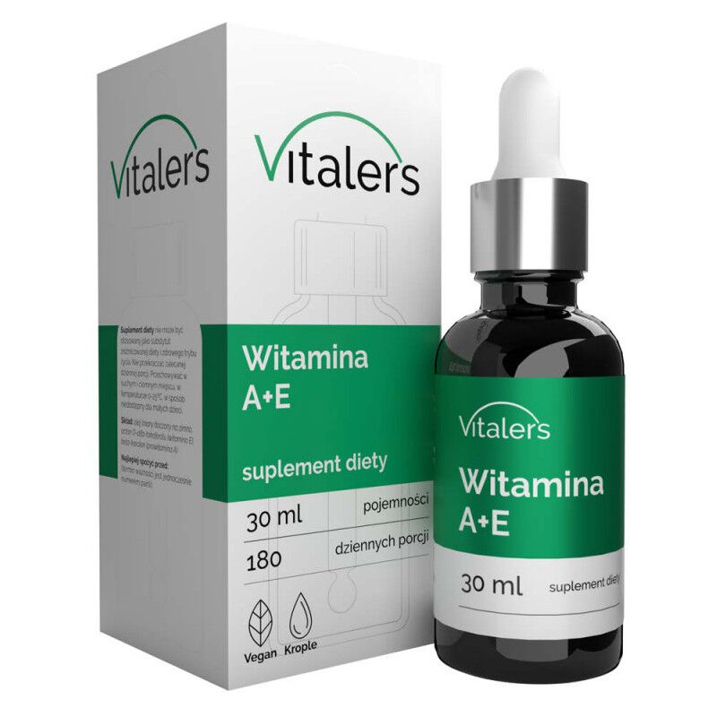 Vitalers Vitamin A + E 800 µg 12 mg.