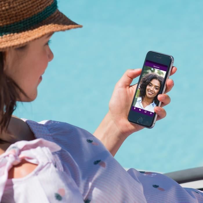 Video intercom - PHILIPS - WelcomeEye Connect 2 - Wired - Connected - 7-inch screen - 130° viewing angle - Night vision