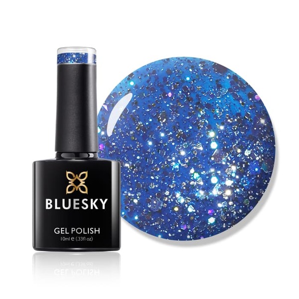 Gelový lak Bluesky - půlnoční modrá