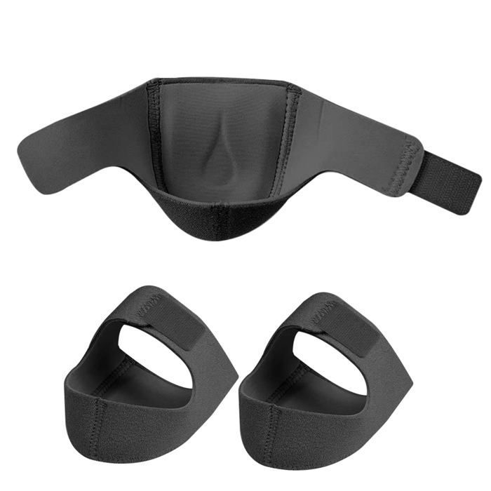 Lot de 2 coussinets de protection pour talon en gel silicone pour soulager la douleur, la pression, la fasciite plantaire
