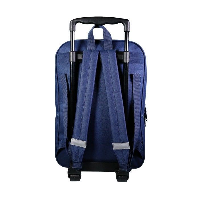 BAGTROTTER Lili Lou Blue Rolling Backpack