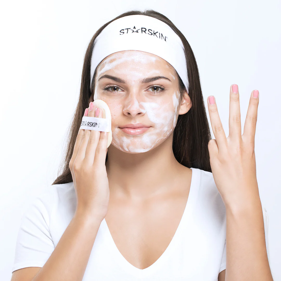 Essentials GLOWSTAR™ Foaming Peeling Puff - Esfoliante Illuminante viso