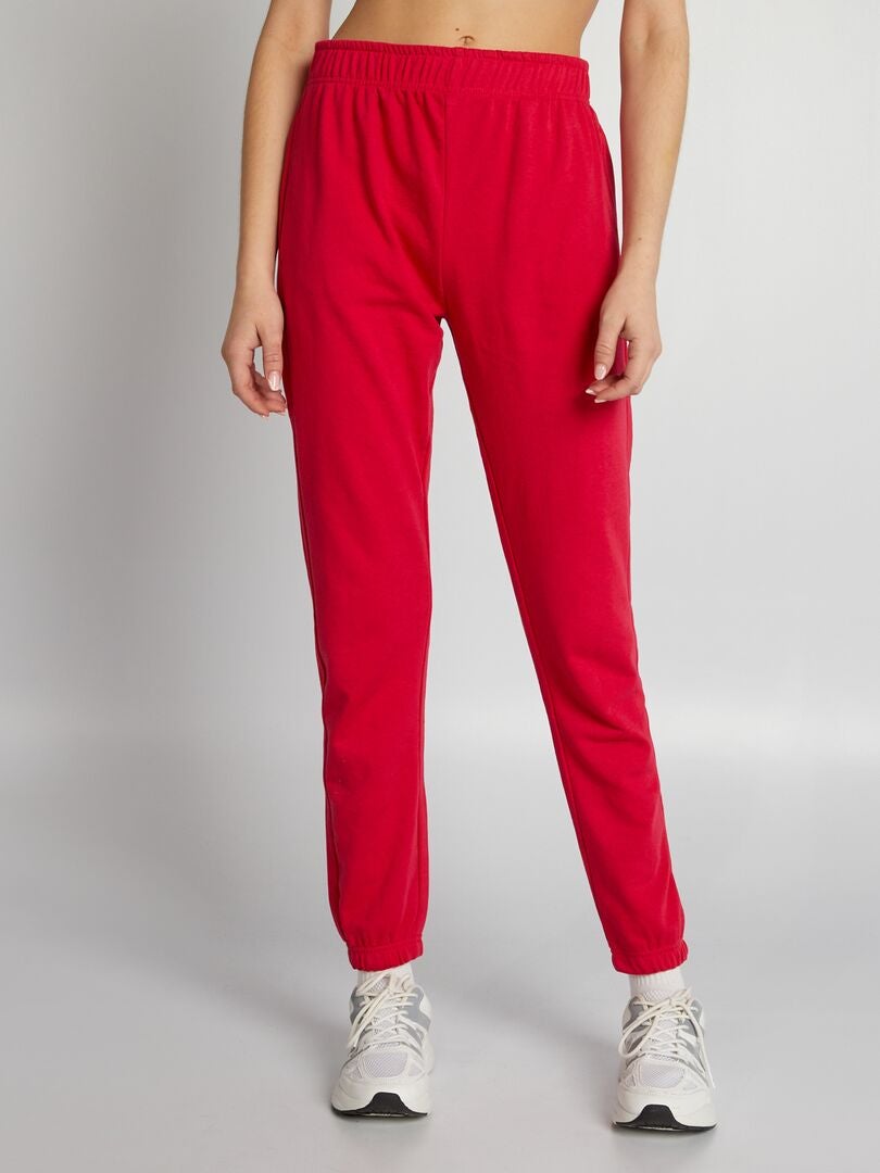 Fleece joggingbroek - ROZE