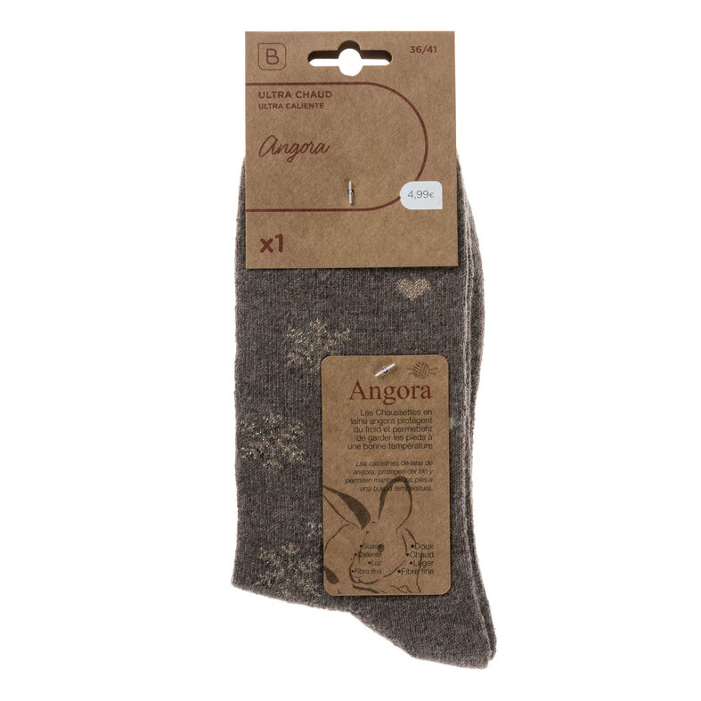 Chaussettes et collants Femme Beige