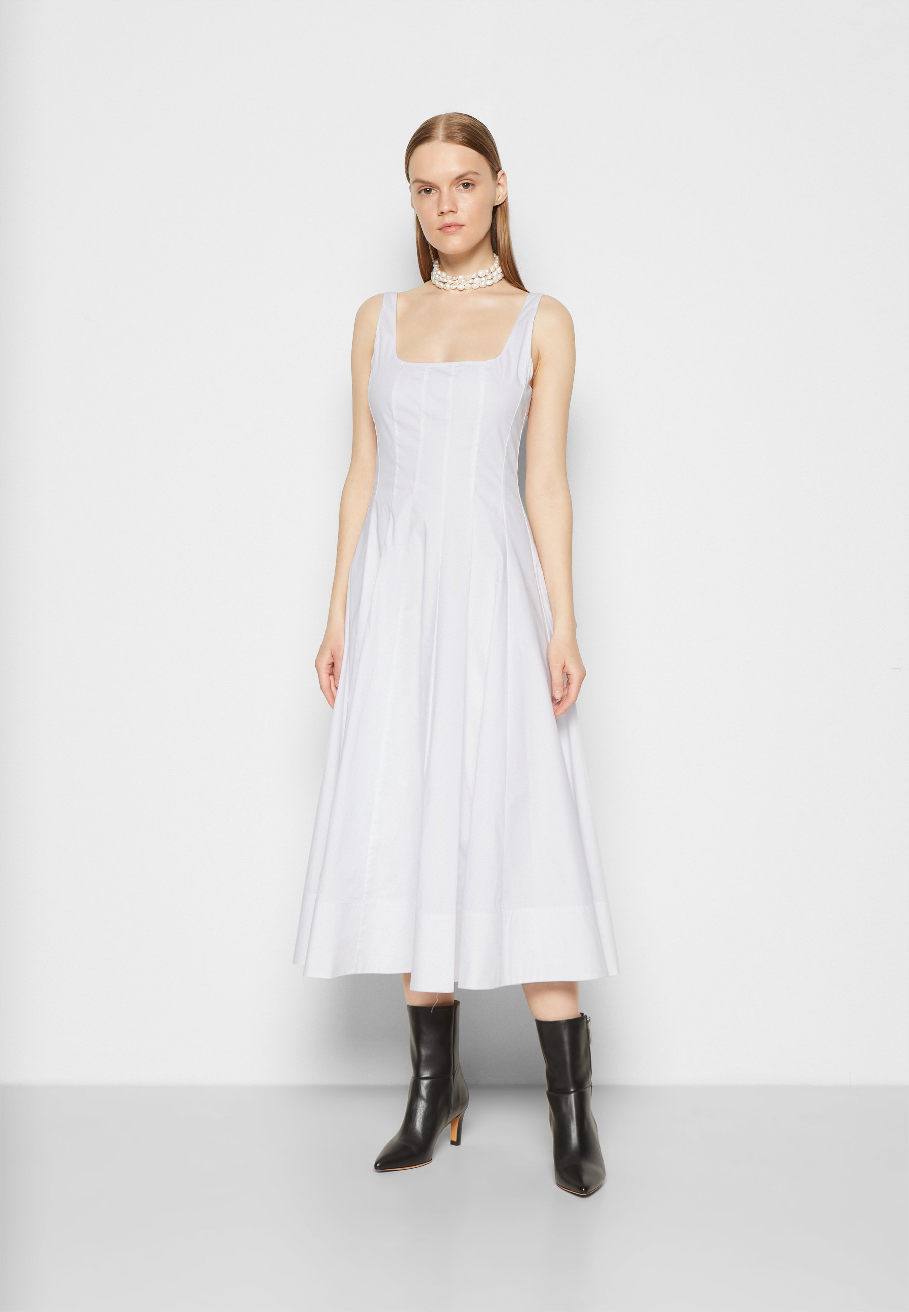 VESTIDO STAUD WELLS - Vestido para o dia a dia - branco