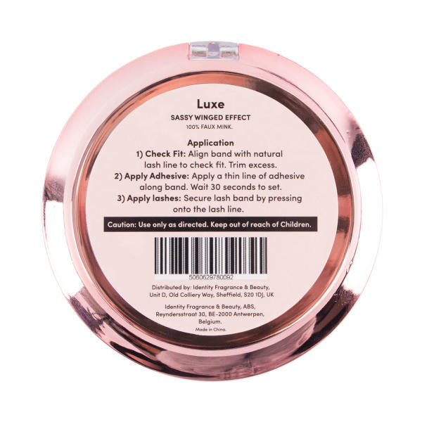 Oh My Lash Luxe Schwarze künstliche Nerzwimpern (einzeln)
