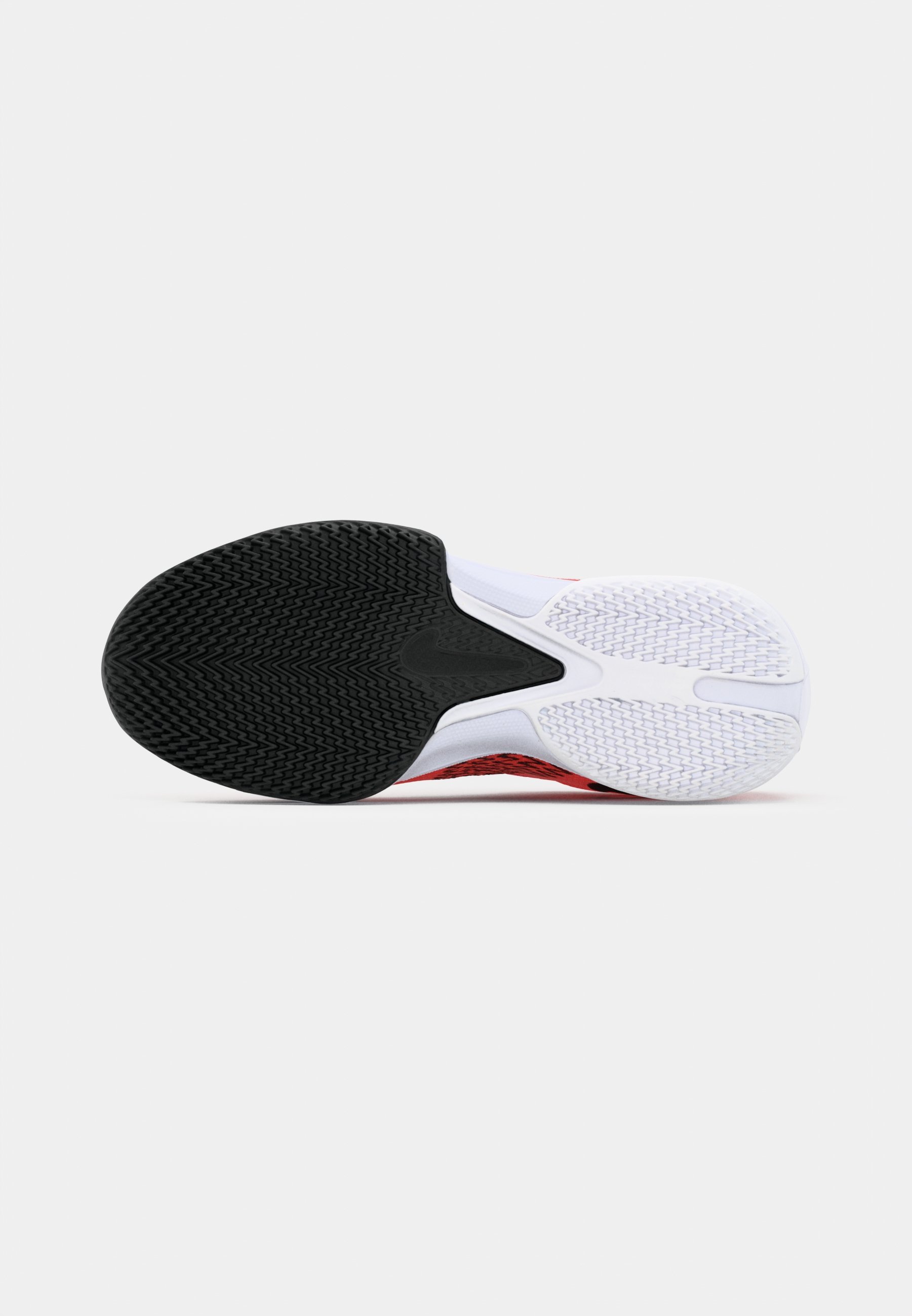 Nike Performance GT CUT ACADEMY - Basketbalschoenen - picante rood/zwart/wit