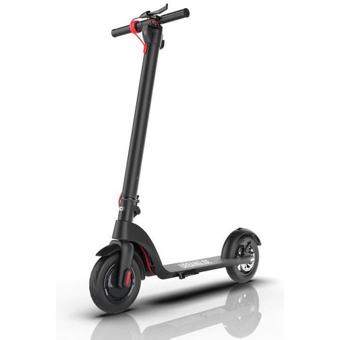 Electric scooter - URBANGLIDE - 100 - 10'' wheels - Removable battery - Triple braking system