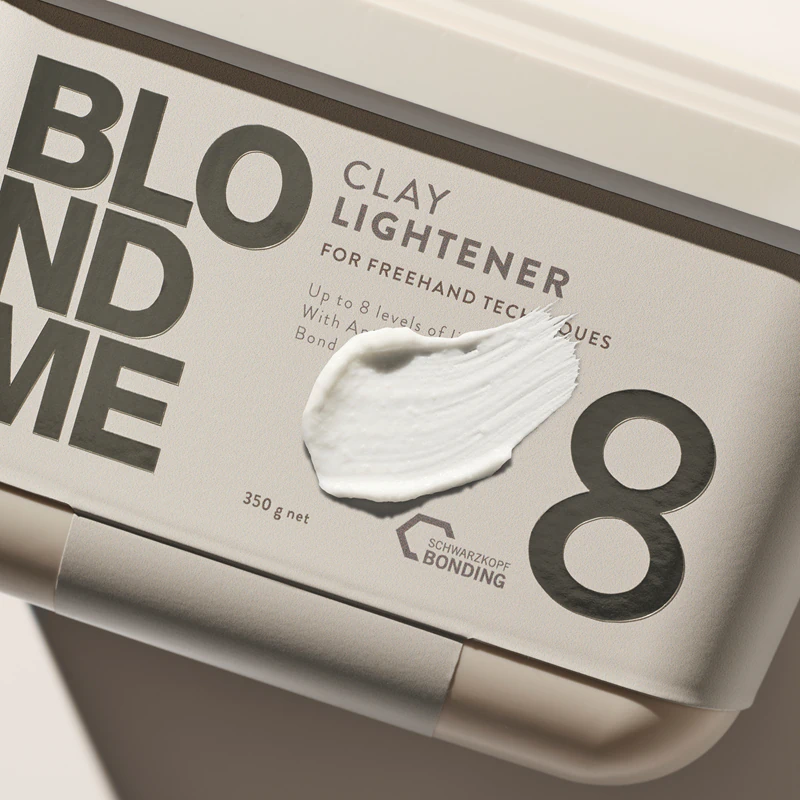 Schwarzkopf Professional Blondme Clay Lightener 8 rozjasňujúci púder pre blond vlasy