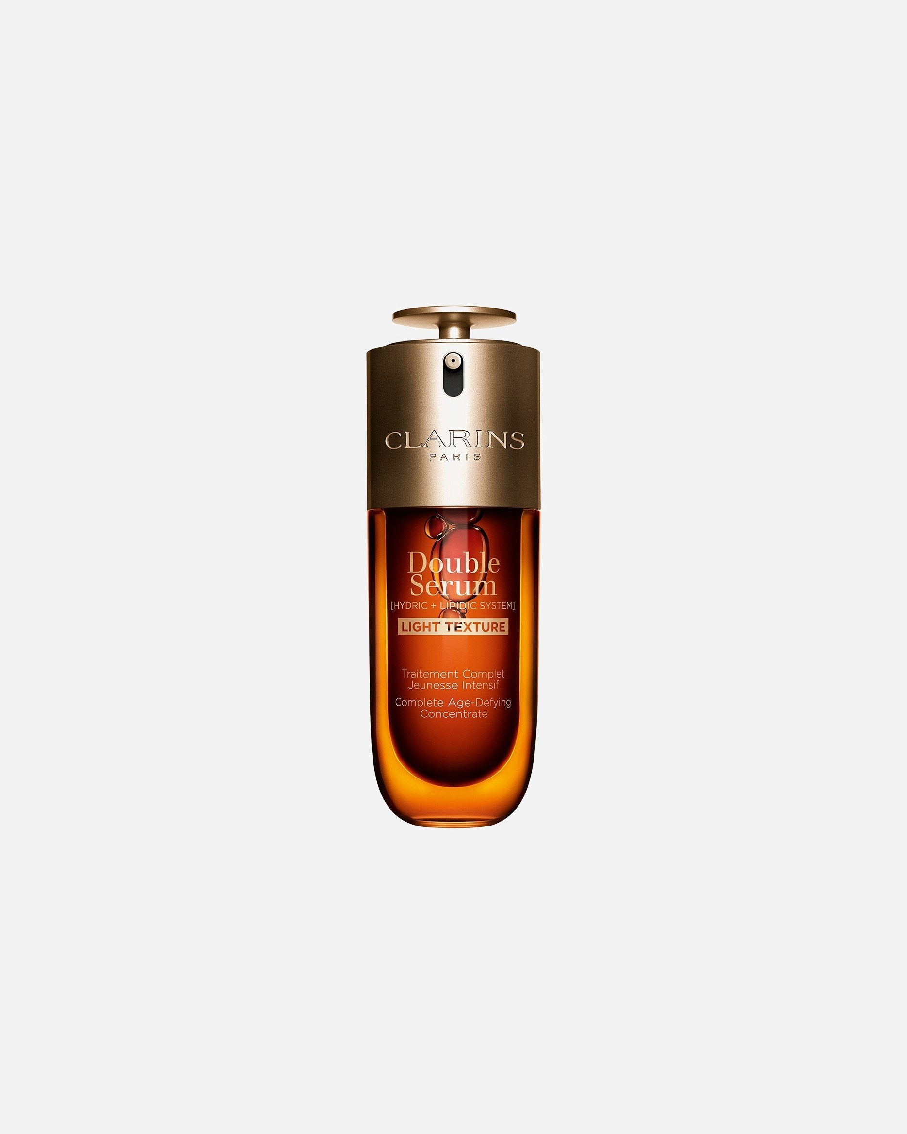 „Clarins Anti-Aging Care“ dvigubo poveikio serumas, lengvos tekstūros, 30 ml